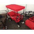 Folding Beach Wagon with Width Wheel Canopy